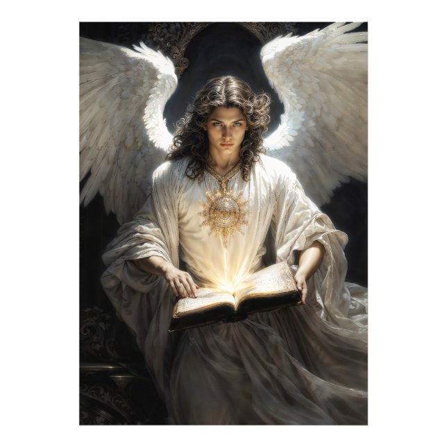 Archangel Uriel Fototryck (Framsidan)