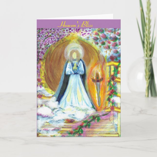 Archangel Uriel Greeting Card Kort (Framsida)