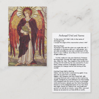 Archangel Uriel och Aurora Visitkort