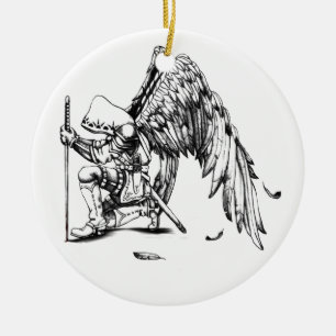 ArchAngel Warrior Julgransprydnad Keramik