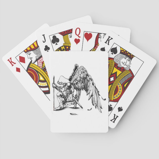 ArchAngel Warrior Spel Kort (Baksidan)