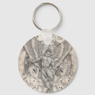 Archangel Zadkiel Keychain Nyckelring