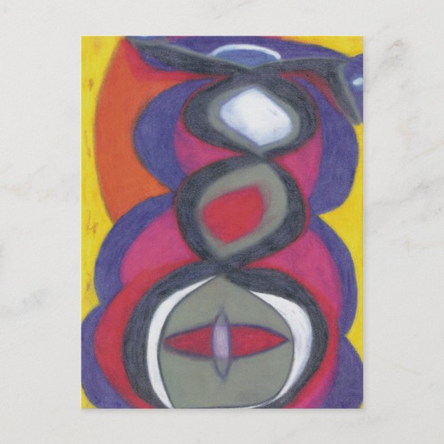 Archangel Zadkiel Vykort (Framsida)