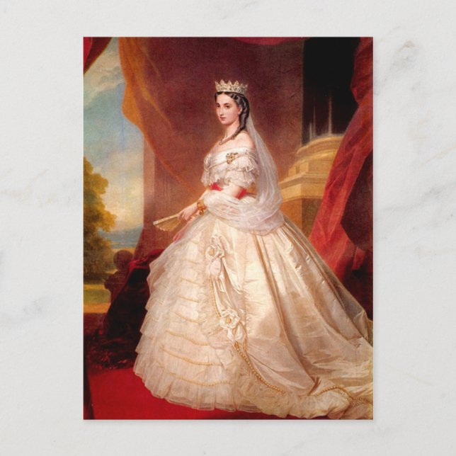 Archduchess Charlotte of Austria #025M Vykort (Framsida)