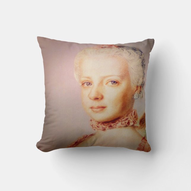 Archduchess Fransk Baroque Kudde (Framsida)