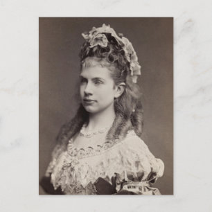 Archduchess GISELA of Austria, dotter Sissi Vykort