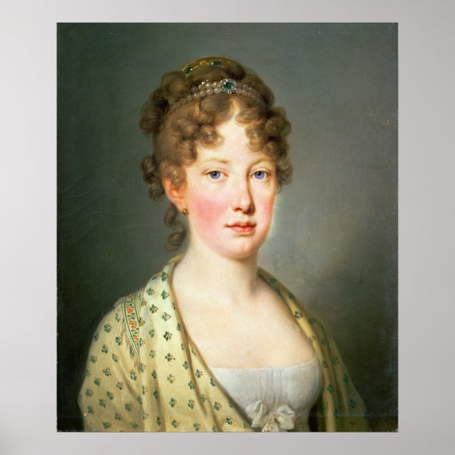 Archduchess Leopoldina of Austria Poster (Framsidan)