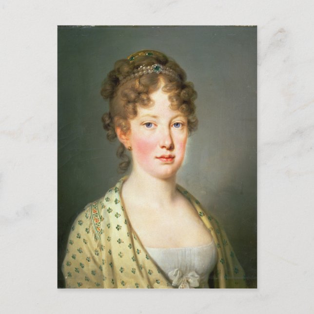 Archduchess Leopoldina of Austria Vykort (Framsida)