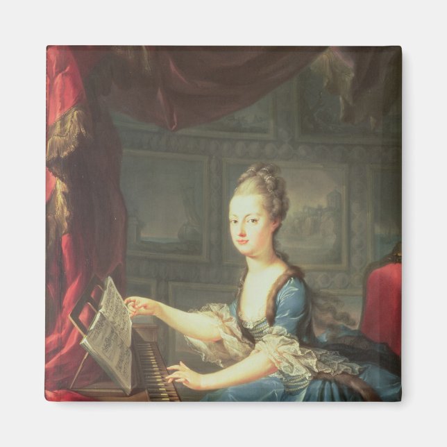 Archduchess Marie Antoinette Habsburg-Lothringen Magnet (Framsidan)