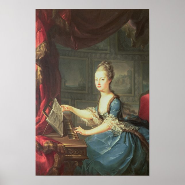 Archduchess Marie Antoinette Habsburg-Lothringen Poster (Framsidan)