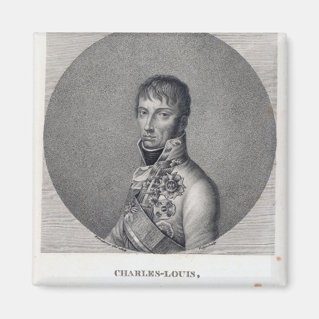 Archduke Charles of Austria Magnet (Framsidan)