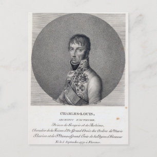 Archduke Charles of Austria Vykort