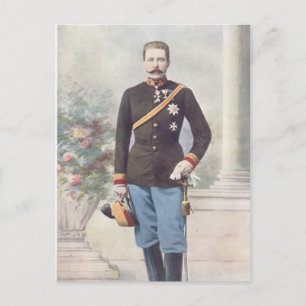 Archduke Franz Ferdinand från Österrike Vykort