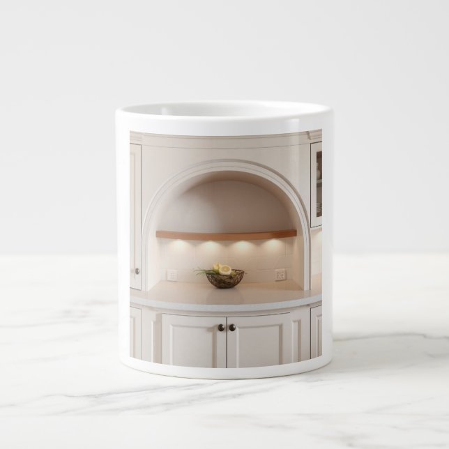 Arched Cabinetry Cutout Jumbo Mugg (Framsidan)