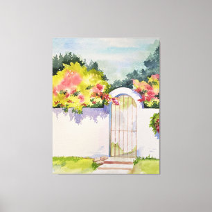 Arched Garden Grind Canvastryck