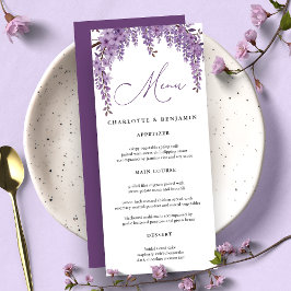 Arched Wisteria Gren Blommigt Garden Wedding Meny
