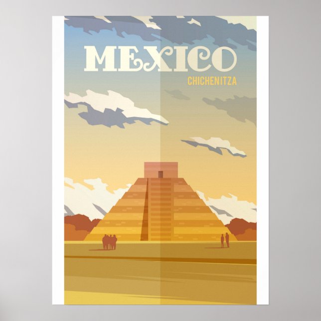 Archeology Mexico Poster (Framsidan)