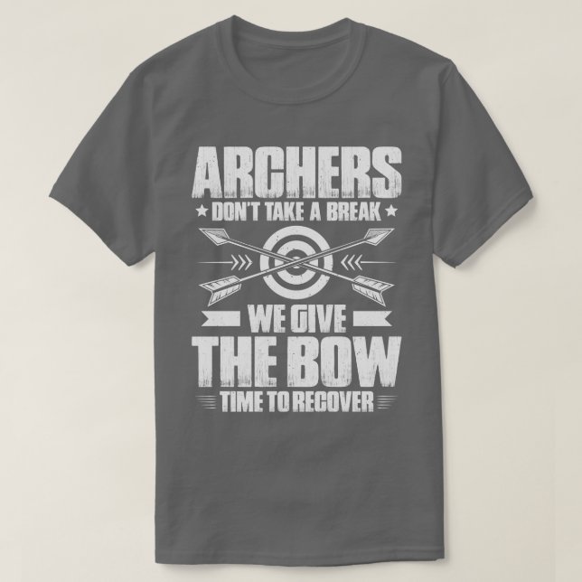Archer Archery Bow Hunting Bowman Arrow Bow Hunter T Shirt (Design framsida)