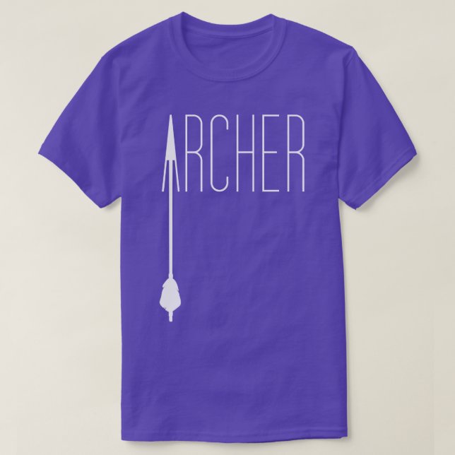 Archer Archery T Shirt (Design framsida)