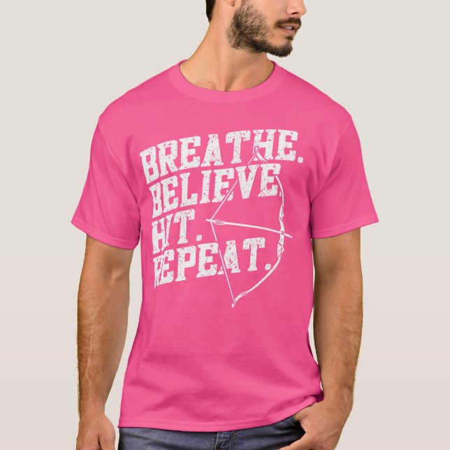 Archer Bow Archery T Shirt (Framsida)