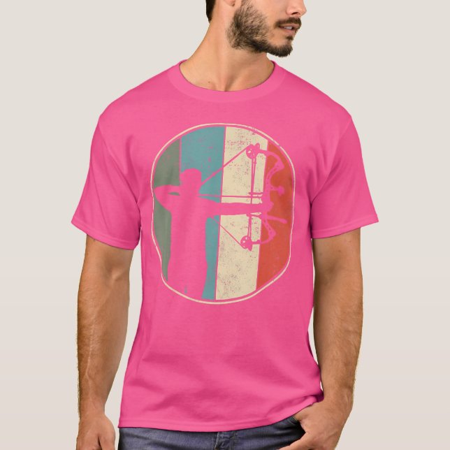 Archer Bow Hunting Archery Funny T Shirt (Framsida)
