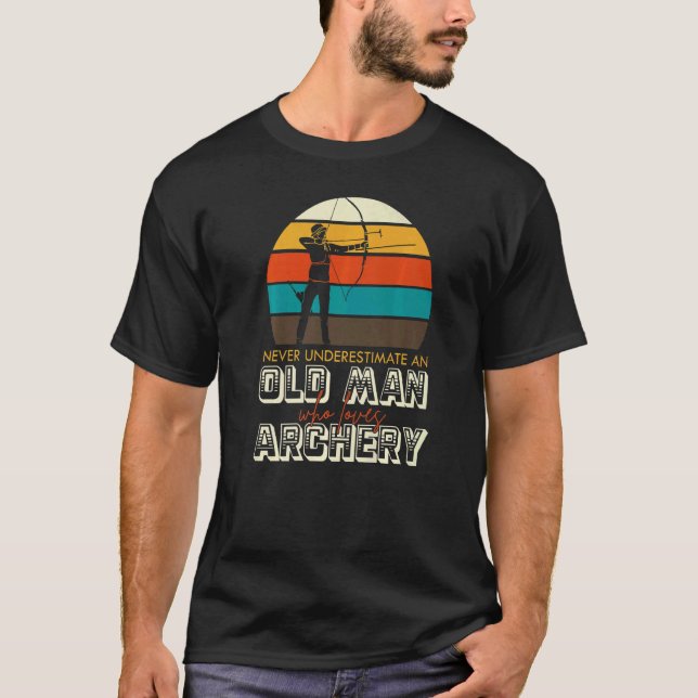 Archer Bow Hunting Roligt 1 T Shirt (Framsida)