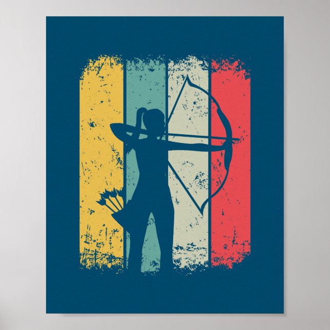 Archer för Arrow Bow Archery Archer Poster (Framsidan)