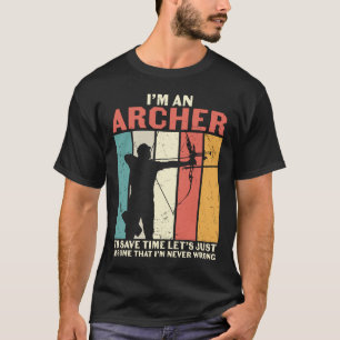 Archer Låt oss att jag aldrig har fel T Shirt