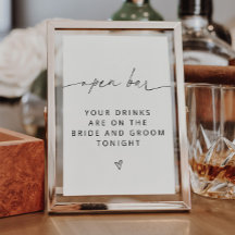 ARCHER-minimalisttecken för Open Pub-tecken