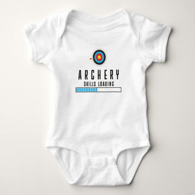 Archer Newborn Archery Skills Loading T Shirt (Framsida)