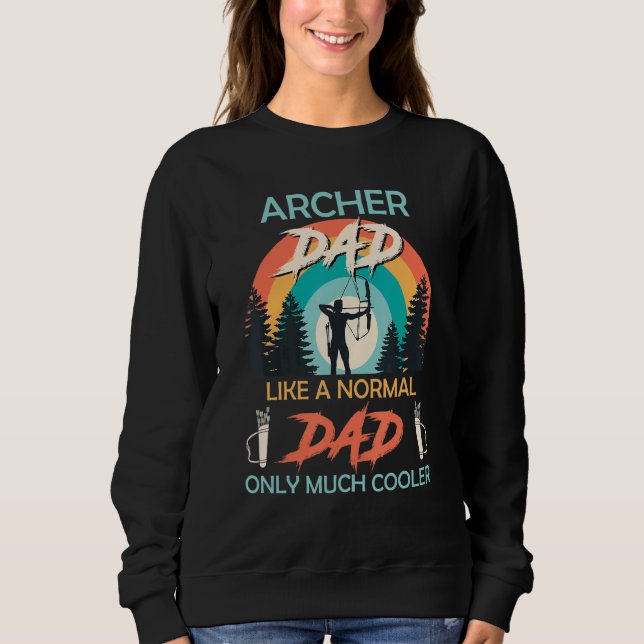 Archer Pappa Normal Pappa Cooler Archery T Shirt (Framsida)
