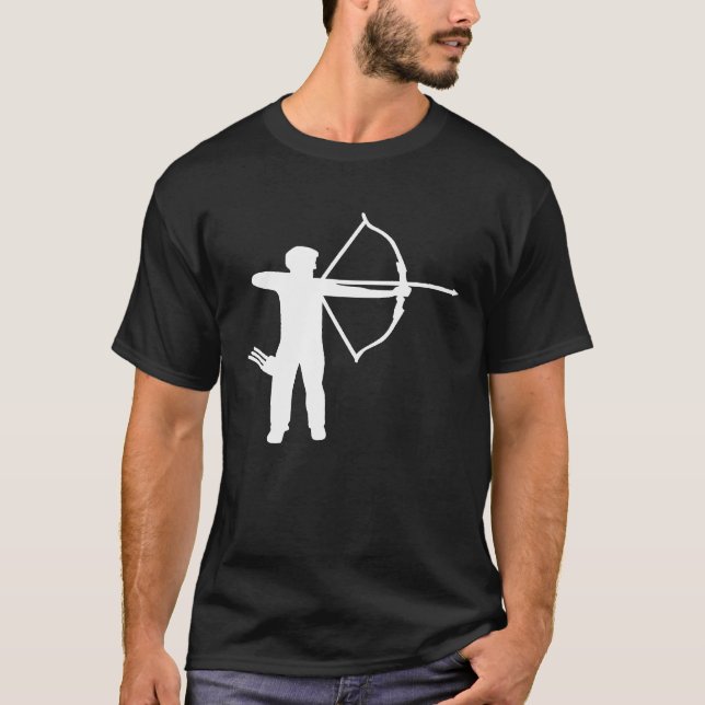 Archer Premium-arkitektur T Shirt (Framsida)