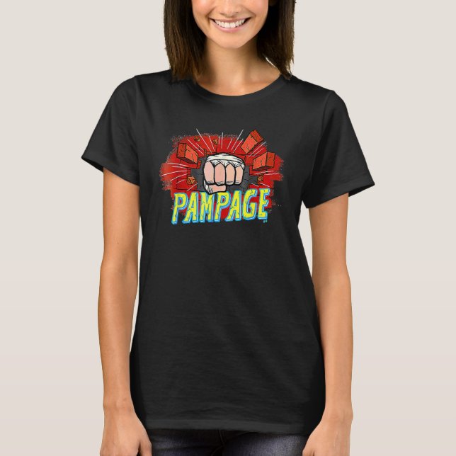 Archer Rampage Pampage Essential T Shirt (Framsida)