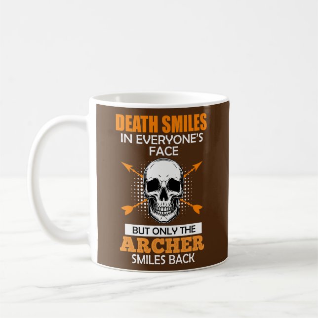 Archer Smiles archery Sayed Kaffemugg (Vänster)