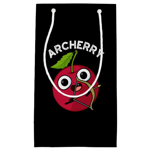 Archerry Funny Fruit Archery Pun Mörk BG (Framsidan)