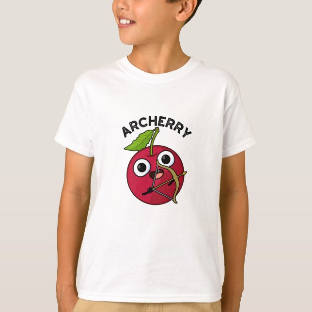 Archerry Funny Fruit Archery Pun T Shirt (Framsida)