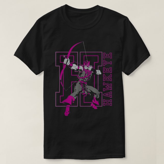 Archers Collegiate Classic Retro Stance T Shirt (Design framsida)
