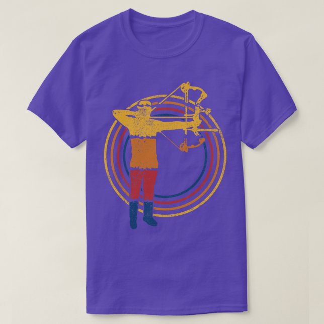 Archery Archer Bow Hunting T Shirt (Design framsida)