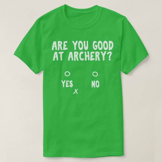 Archery Archer Bowhunter 1 T Shirt (Design framsida)