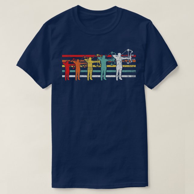 Archery Archer Bowhunter T Shirt (Design framsida)