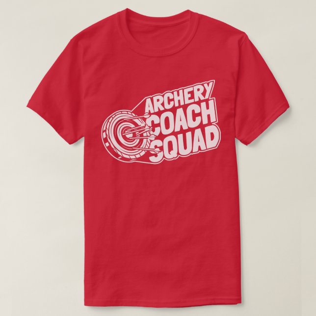 Archery Archer Bowman BowTarget Arrow Archery Coac T Shirt (Design framsida)