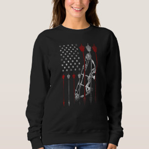 Archery Archer Usa American Flagga Arrow Com T Shirt