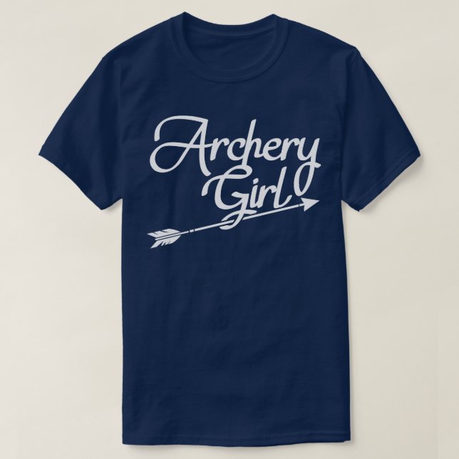 Archery Archery Girl T Shirt (Design framsida)