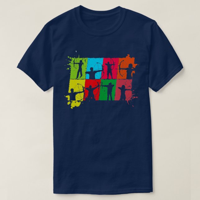 Archery Bow Hunter Archer Bow Arrow Archery 1 T Shirt (Design framsida)