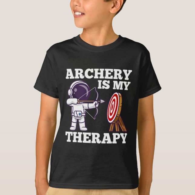 Archery Bow Hunting Archer T Shirt (Framsida)