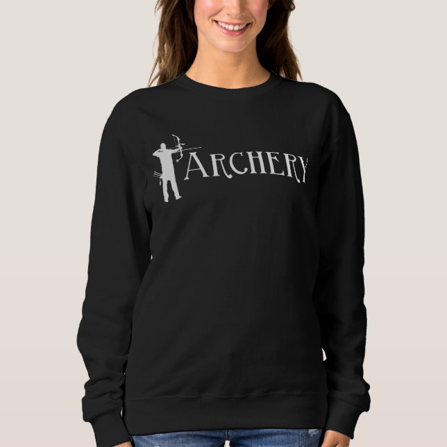 Archery Bowman Archer Bow Hunting Bowhunter T Shirt (Framsida)