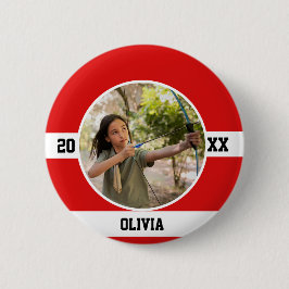 Archery Button Bow Sport Arrow Hunter Archer Knapp