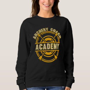 Archery Coach Academy Bowman Target Arrow Bow Arc T Shirt