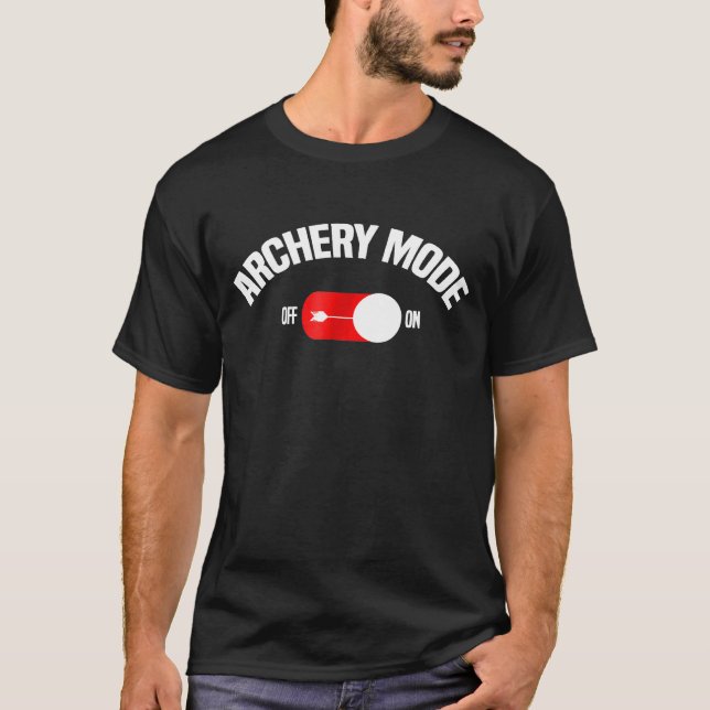 Archery  For Men Funny Archery Mode T Shirt (Framsida)