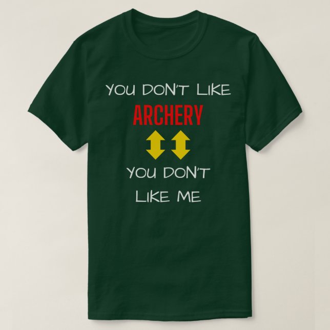 Archery Gift T Shirt (Design framsida)